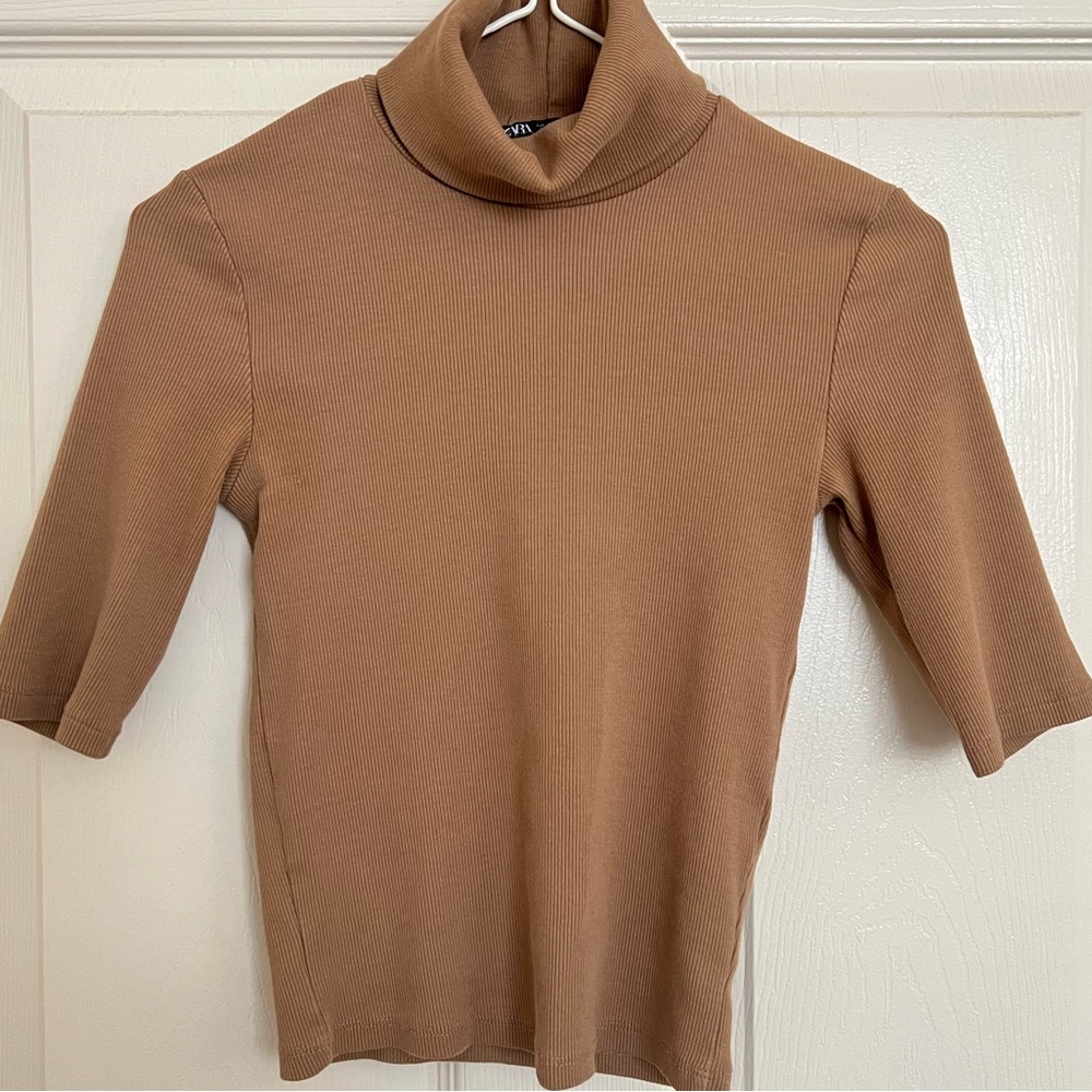 ZARA / turtleneck short sleeve